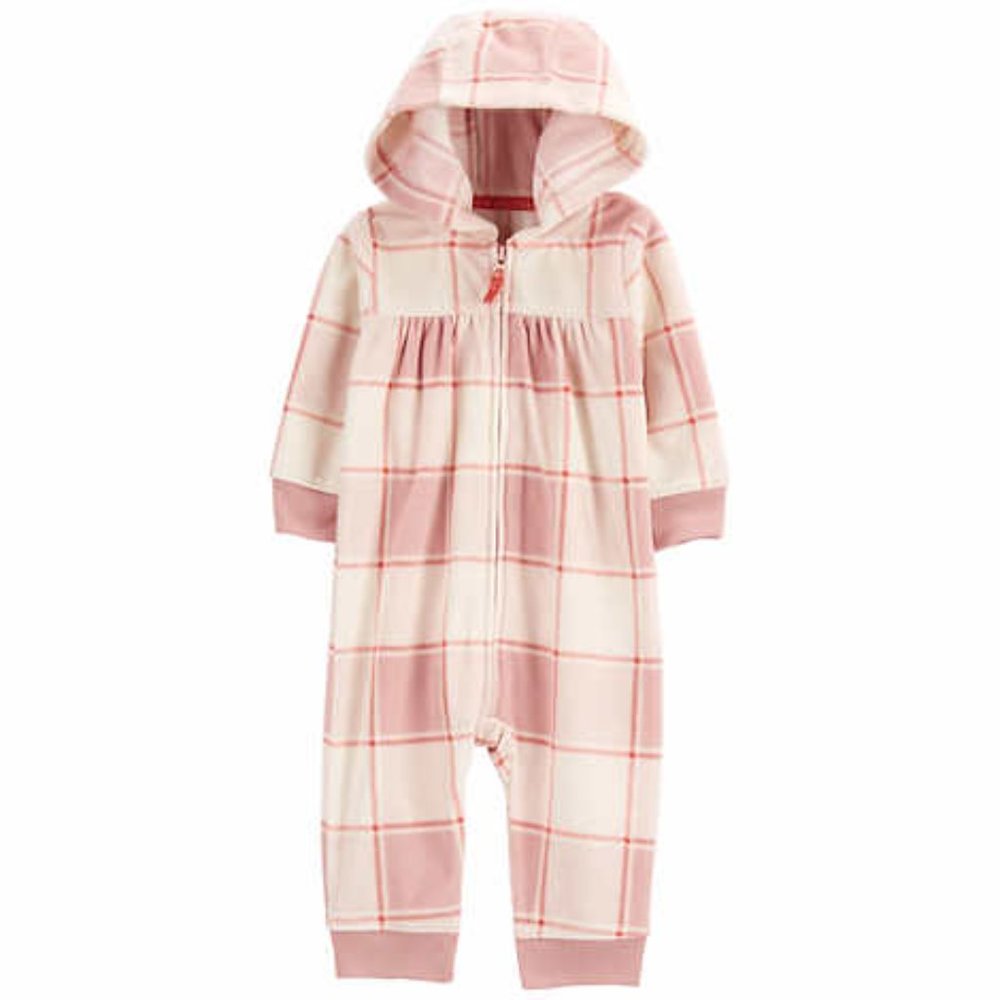 NWT Carter's Baby Size 3M 2-pack Pink Jumpsuit Set - Picture 2 of 7